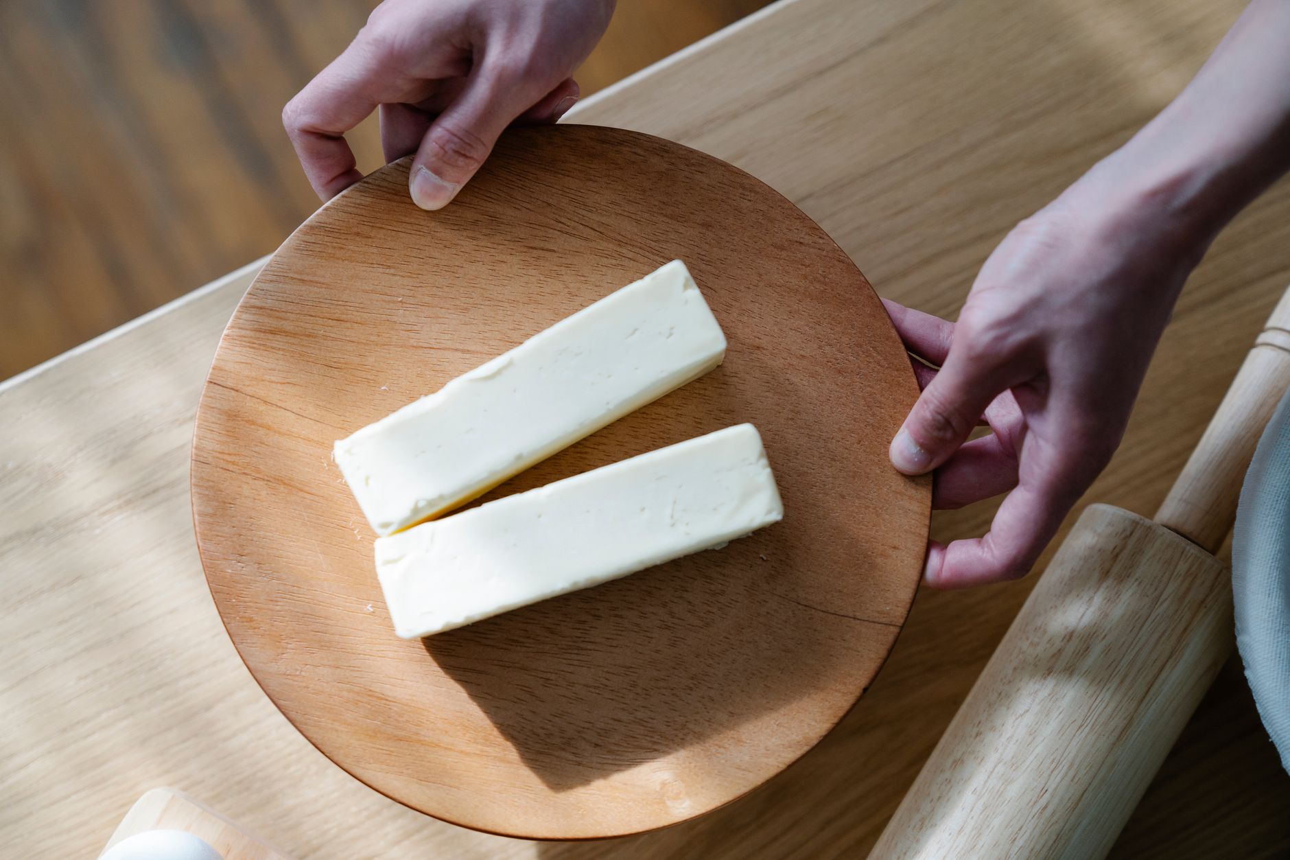 Butter vs cheese