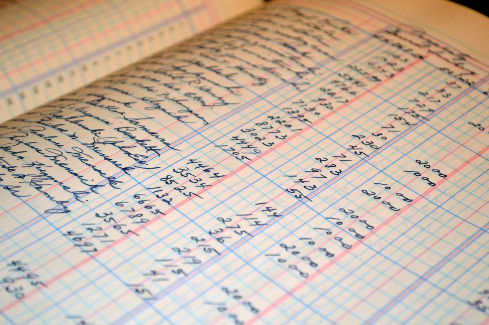 Course bookkeeping for beginners