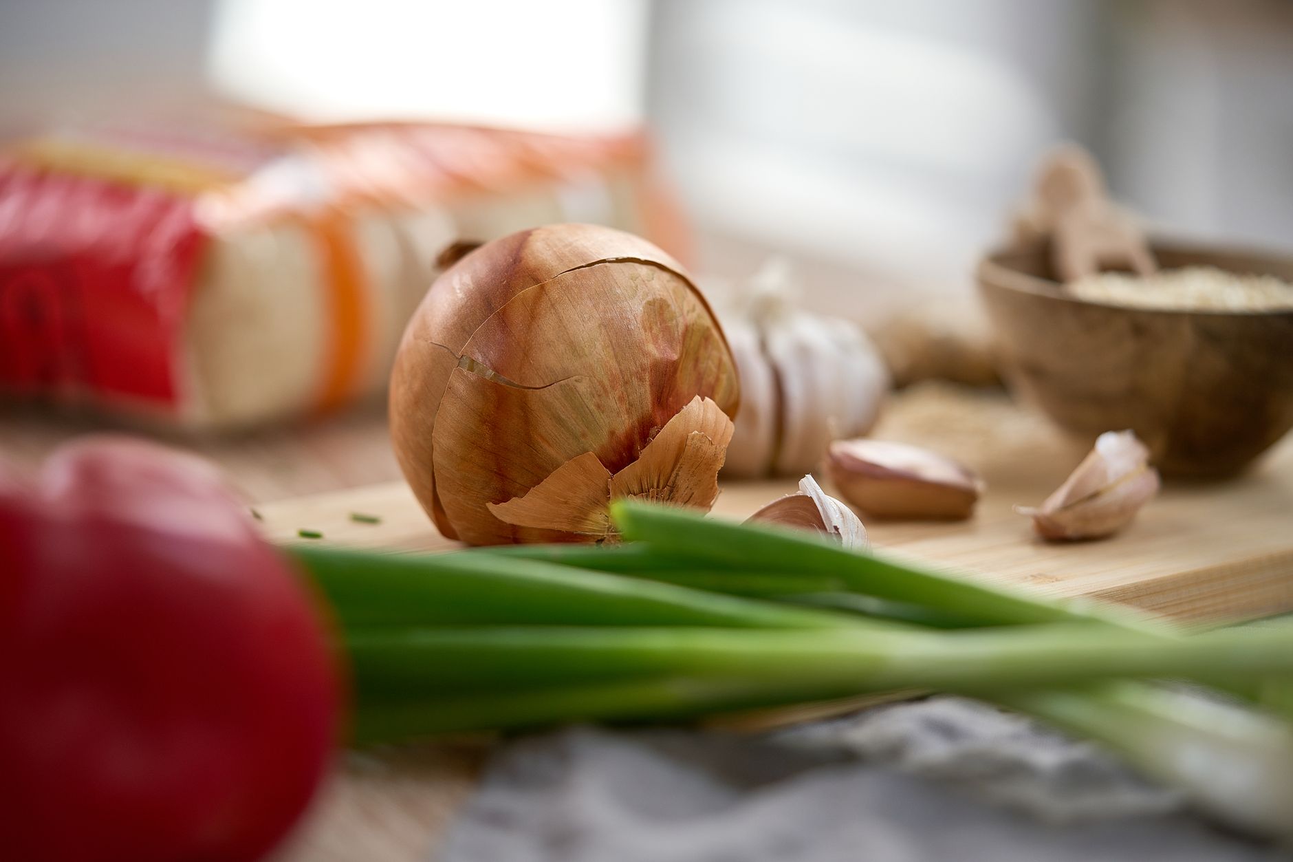 Garlic vs onion os